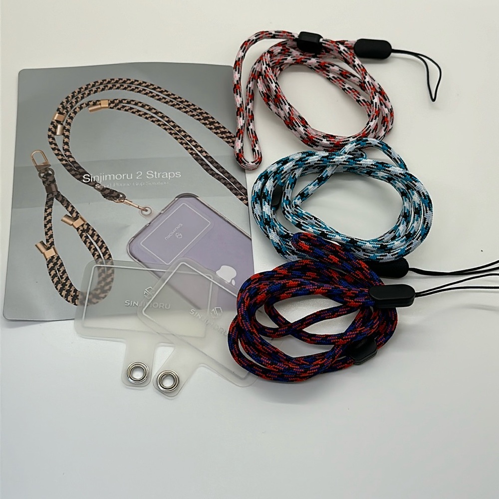 🐼 3/$25 smart phone lanyard set